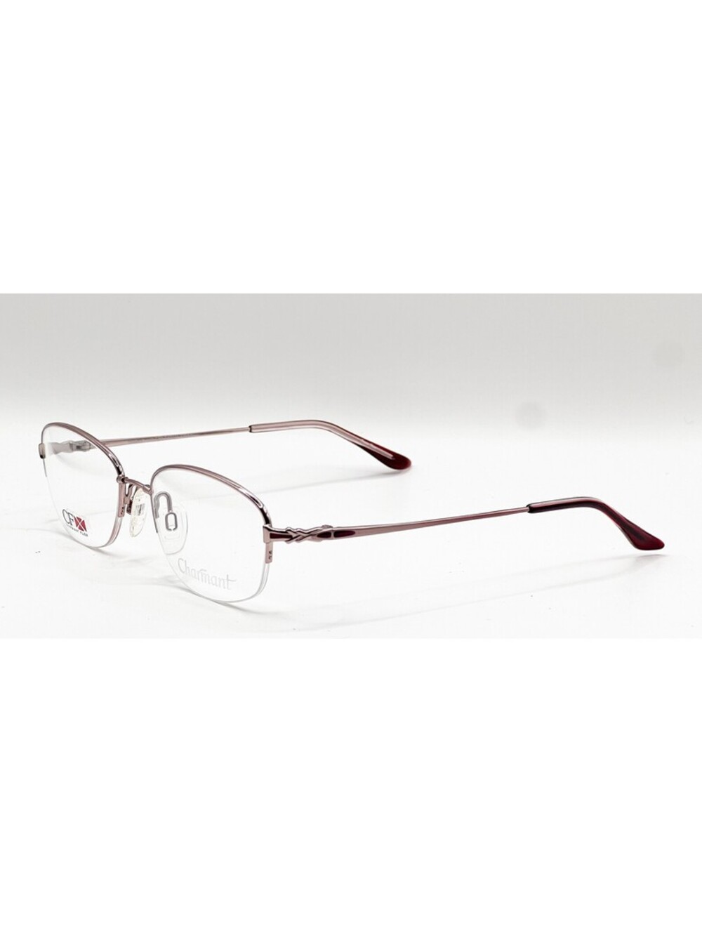 NEW CHARMANT CX7321 RO ROSE AUTHENTIC EYEGLASSES 51-19